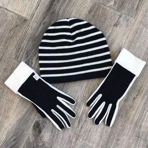 Ladies beanie & gloves